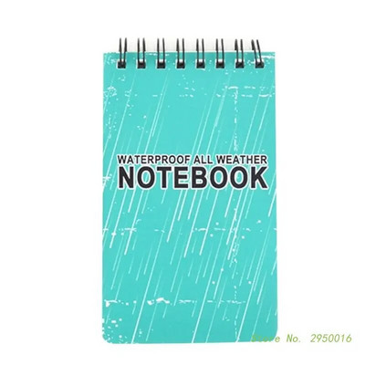 1 τεμάχια σημείωμα εκτύπωσης καμουφλάζ Χαρτί βιβλίου αδιάβροχο χαρτί γραφής In Rain Notebook Notebook παντός καιρού σε εξωτερικούς χώρους