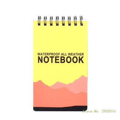1 τεμάχια σημείωμα εκτύπωσης καμουφλάζ Χαρτί βιβλίου αδιάβροχο χαρτί γραφής In Rain Notebook Notebook παντός καιρού σε εξωτερικούς χώρους