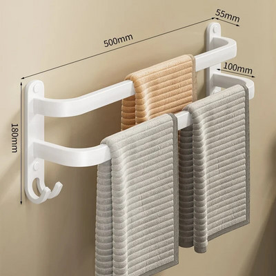 Ermo vannitoatarvikud Seinale paigaldatav käterätikuivati ruum Alumiiniumist duširuumi hoidik käterätikuivati 20-60 cm mitmekihiline käterätikuivati
