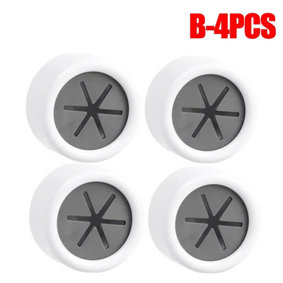 1/4 τεμ. Punch Δωρεάν Βάση για Πιτσέτα Πιάτων Κουζίνας Πανί Γάντζος Πετσέτες μπάνιου Γάντζος αποθήκευσης Πλύσιμο πανί Κλιπ Κλιπ τοίχου