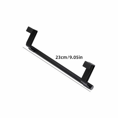 Θήκη για πετσέτες κουζίνας πάνω από το ντουλάπι πετσέτα πάνω από την πόρτα Θήκη για πετσέτες τσαγιού Βάση πετσετών για ντουλάπια κουζίνας και μπάνιου