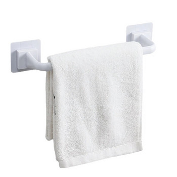 Αυτοκόλλητη κρεμάστρα για πετσέτες Αυτοκόλλητη ράβδος πετσετών Μπάρα πετσετών σε τοίχο Βάση για πετσέτες μπάνιου Αξεσουάρ μπάνιου επιτοίχια βάση