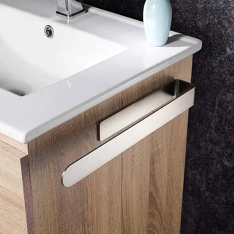 Käterätikurõngas Isekleepuv vannitoa köögirätik käterätikuhoidja pulk seinale roostevabast terasest mattmust