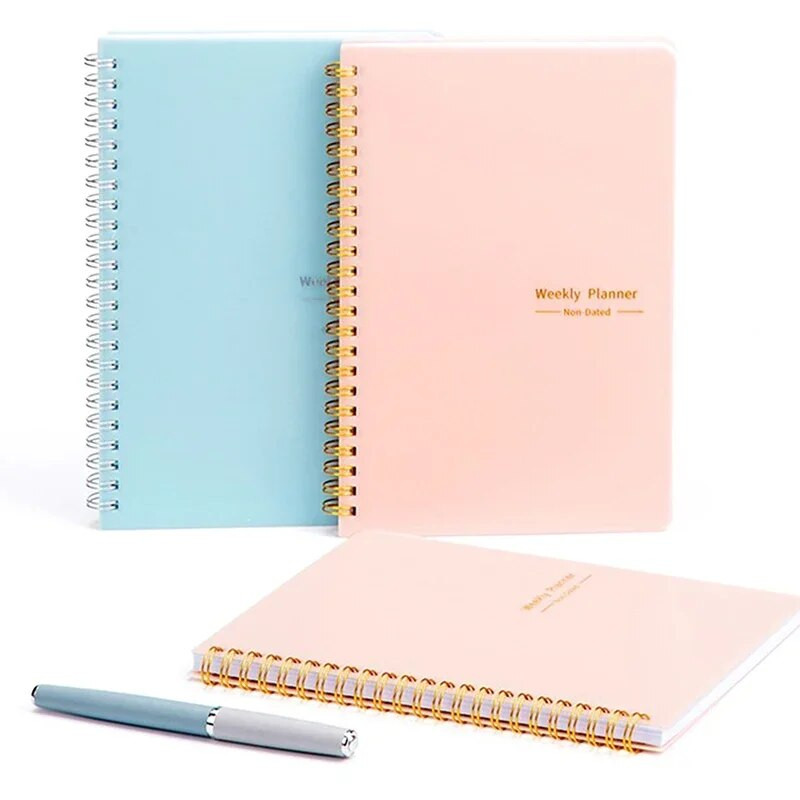 School For Goal Weekly Planner 2023 Organizer Stationery Officer Habit Agenda Σημειωματάριο Πρόγραμμα ημερολογίων