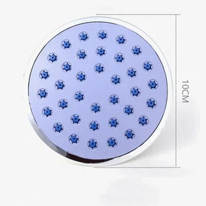 Kupaonska glava tuša Ručna ušteda vode Kišna ruka Okrugla glava tuša ABS slavina Univerzalna kupaonska oprema