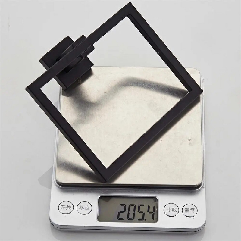 Νέο μαύρο δαχτυλίδι για πετσέτες από ανοξείδωτο ατσάλι Nordic τετράγωνο δαχτυλίδι για πετσέτες Δαχτυλίδι για πετσέτες σκουπίζοντας πετσέτα τετράγωνο δαχτυλίδι 2023