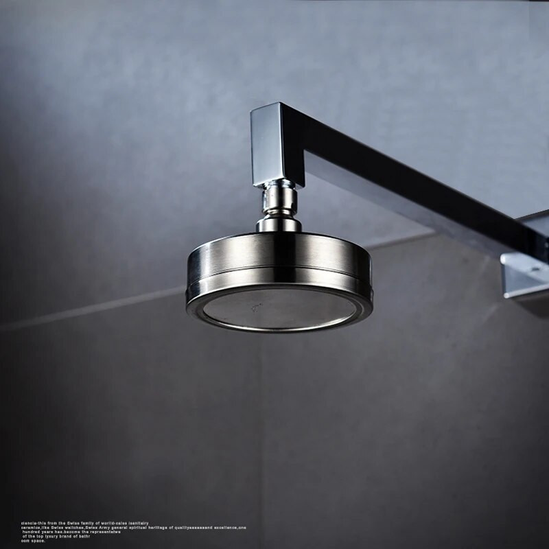 Roostevabast terasest dušipea filtri rõhuvõimendi vett säästev vihmasadu Vannitoa dušipihustipea pestav otsiku tarvikud