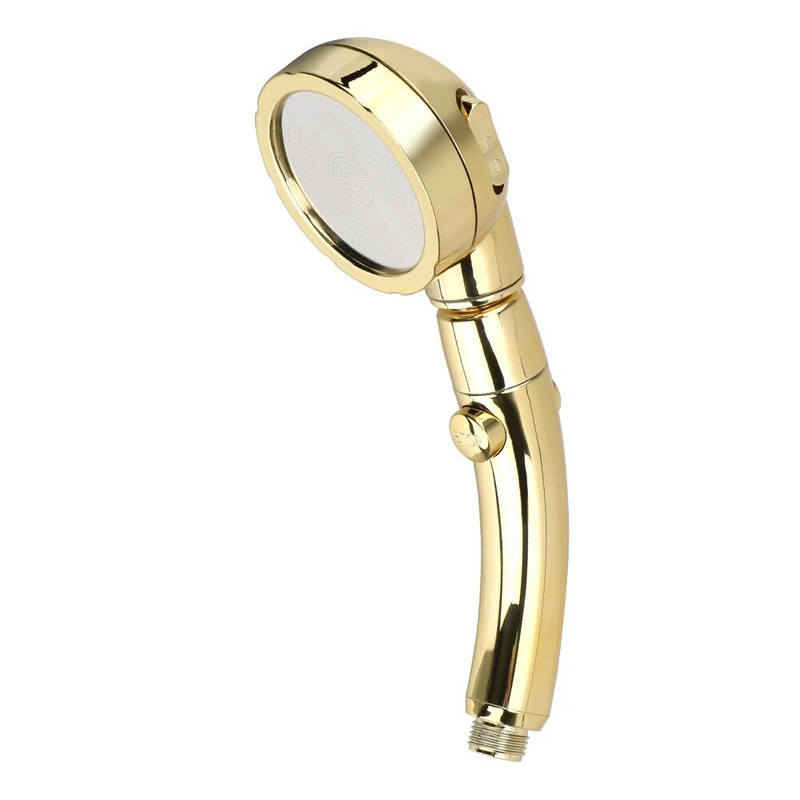 3 Ρύθμιση ψεκασμού με διακόπτη παύσης ON/OFF 360 μοιρών Περιστρεφόμενη φορητή κεφαλή ντους Ρυθμιζόμενη κεφαλή ντους εξοικονόμησης νερού