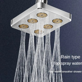 Mini erdvinis slėginis dušo galvutė Vandenį taupantis dušas Vonios kambario priedai Vonios vonios stiprintuvas dušo blokas