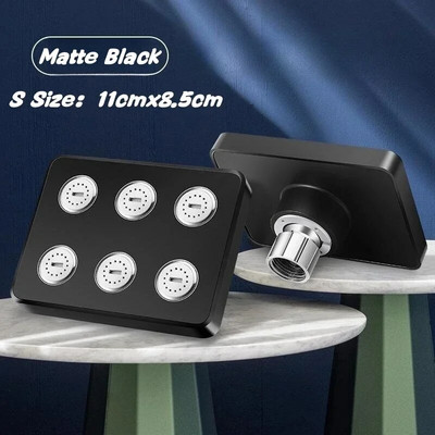 Mini erdvinis slėginis dušo galvutė Vandenį taupantis dušas Vonios kambario priedai Vonios vonios stiprintuvas dušo blokas