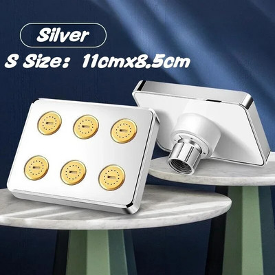 Mini erdvinis slėginis dušo galvutė Vandenį taupantis dušas Vonios kambario priedai Vonios vonios stiprintuvas dušo blokas