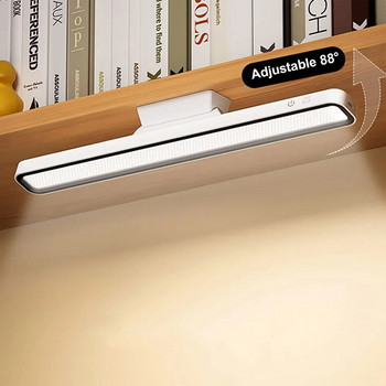 Led настолна лампа, USB акумулаторна светлина, безстепенно затъмняване, настолна лампа Lampara Escritiorio Lampara Mesita Noche Нощна лампа за четене