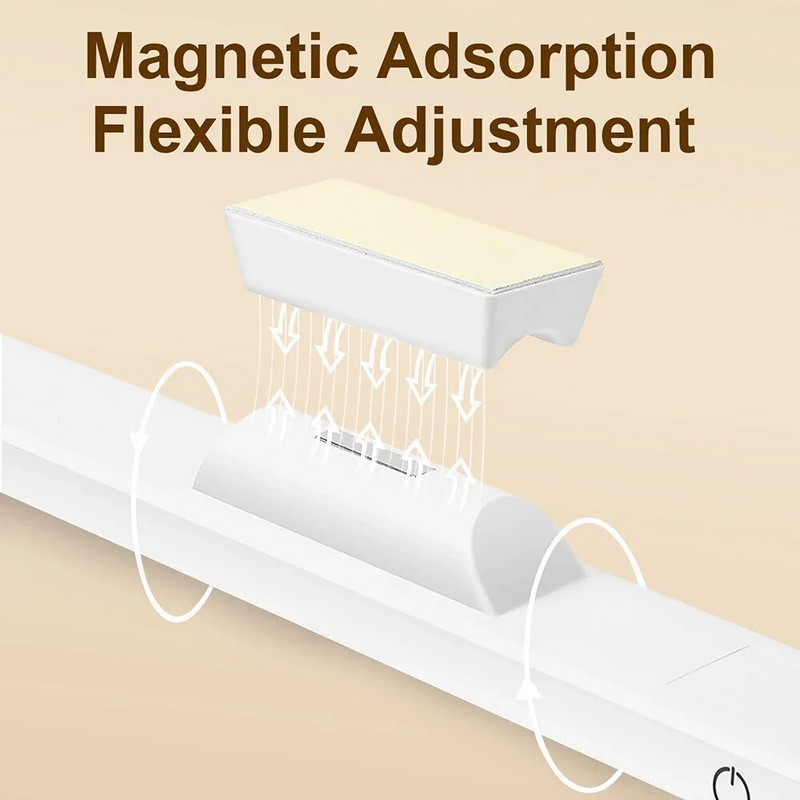 Επιτραπέζιο φωτιστικό Led Επαναφορτιζόμενο Φωτιστικό Usb Επιτραπέζιο φωτιστικό χωρίς βαθύ φωτισμό Lampara Escritiorio Lampara Mesita Noche Νυχτερινό φως ανάγνωσης