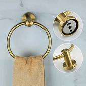 Držiak na uteráky z nehrdzavejúcej ocele, samolepiaci, kúpeľňový, nástenný, držiak na uteráky, zlatý vešiak na uteráky