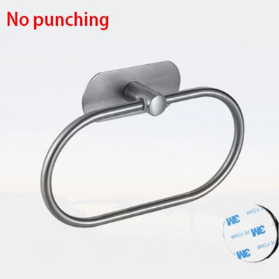 Držiak na uteráky z nehrdzavejúcej ocele, samolepiaci, kúpeľňový, nástenný, držiak na uteráky, zlatý vešiak na uteráky