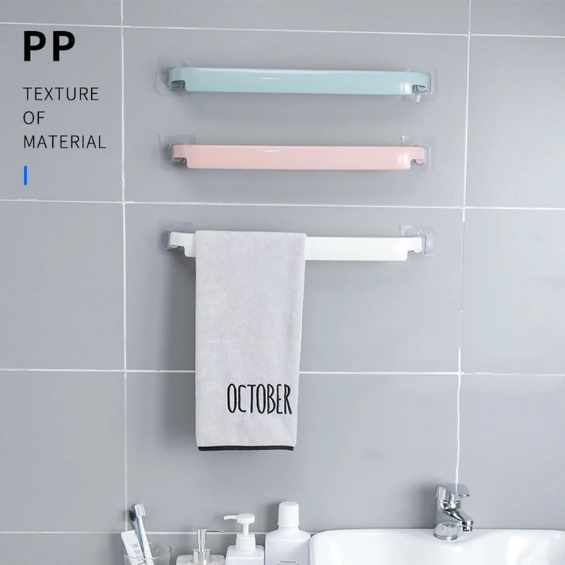 Nástenná polica na uteráky do kúpeľne, samolepiaci držiak na toaletný papier, závesný vešiak na toaletný papier, drop shipping