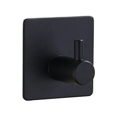 1 ks nerezová oceľ čierno-strieborná sada kúpeľňového kovania držiak na uteráky držiak na toaletný papier háčik na uteráky kúpeľňové doplnky