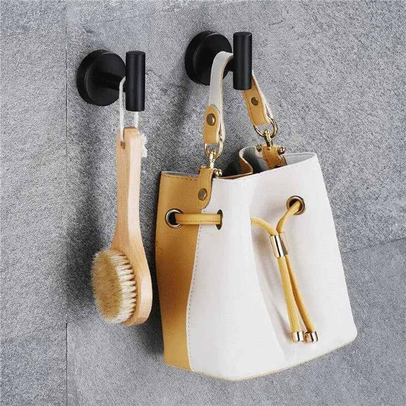 1 ks nerezová oceľ čierno-strieborná sada kúpeľňového kovania držiak na uteráky držiak na toaletný papier háčik na uteráky kúpeľňové doplnky