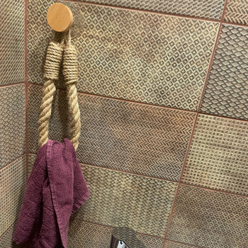 Vintage Σχοινί Κρεμαστός Πετσέτας Θήκη για Χαρτί Τουαλέτας Σπίτι Ξενοδοχείο Διακόσμηση Μπάνιου Σχάρα αποθήκευσης Βεντούζα Κινητό στον τοίχο