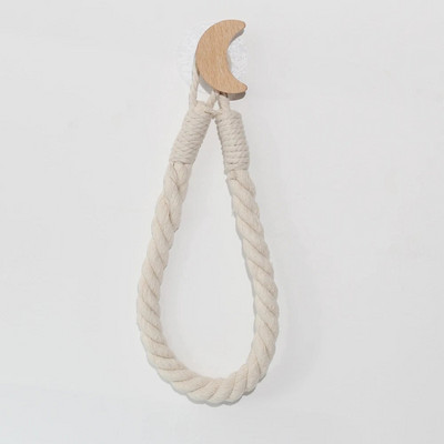 Vintažinio rankšluosčio pakabinimo virve Tualeto popieriaus laikiklis Namai Viešbučio vonios kambario apdaila Sandėliavimo stovo siurbimo taurė Tvirtinama prie sienos kilnojama