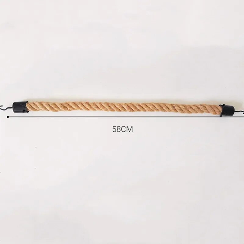 Βάση ρολού τουαλέτας Ρετρό Κουζίνα Επιτοίχια Ρολό Χαρτί από γιούτα Βάση σχοινιού Ράφι Διακόσμηση μπάνιου