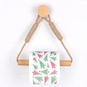 Vintage πετσέτα κρεμαστό σχοινί για χαρτί υγείας Βάση για χαρτί υγείας Σπίτι Ξενοδοχείο Διακόσμηση Μπάνιου Προμήθειες θήκη για χαρτί υγείας