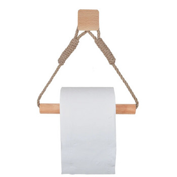 Аксесоари за баня Тоалетна хартия Стенни държачи за тоалетна хартия Поставка Без пирони Държач за кърпички Диспенсър за хартиени кърпи Boho