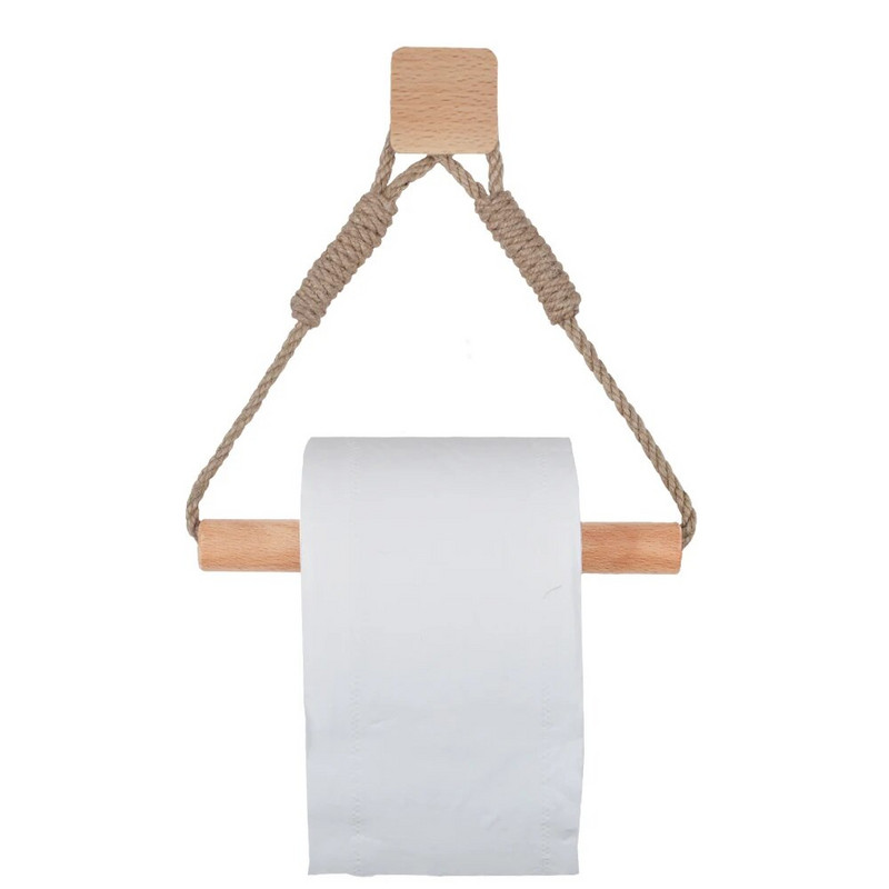 Αξεσουάρ μπάνιου Χαρτοπετσέτα Τουαλέτας Επιτοίχιες θήκες για χαρτί υγείας Βάση καρφιών χωρίς χαρτομάντιλα Paper Towel Dispenser Boho