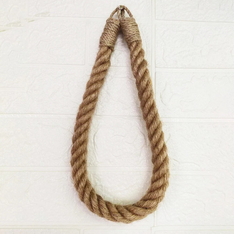 40/50/60/70 cm vintažinio stiliaus austinės pakabinamos virvės tualetinio popieriaus ritinėlio laikiklio dekoras