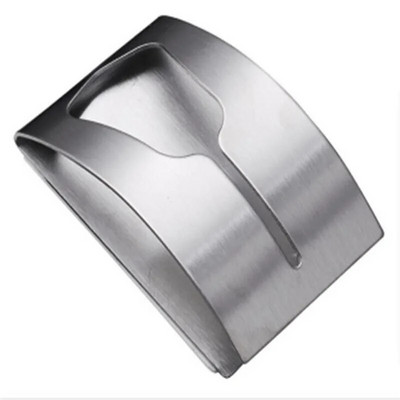 1 τεμ. Γάντζος θήκης για πετσέτες από ανοξείδωτο ατσάλι Αυτοκόλλητο κλιπ Κρεμάστρα υφασμάτων μπάνιου Οικιακή κρεμάστρα πετσετών τοίχου Ράφι αποθήκευσης