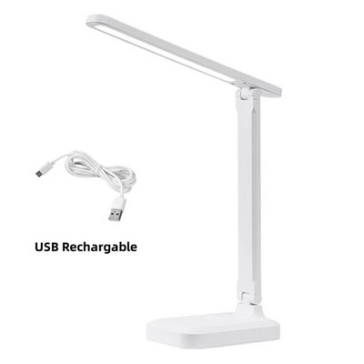 Protecția ochilor Lampă de birou pliabilă, la atingere, la atingere, încărcare USB, 3 culori, lampa de birou pliabilă la atingere, lampa de birou reglabilă pentru studiu de lectură