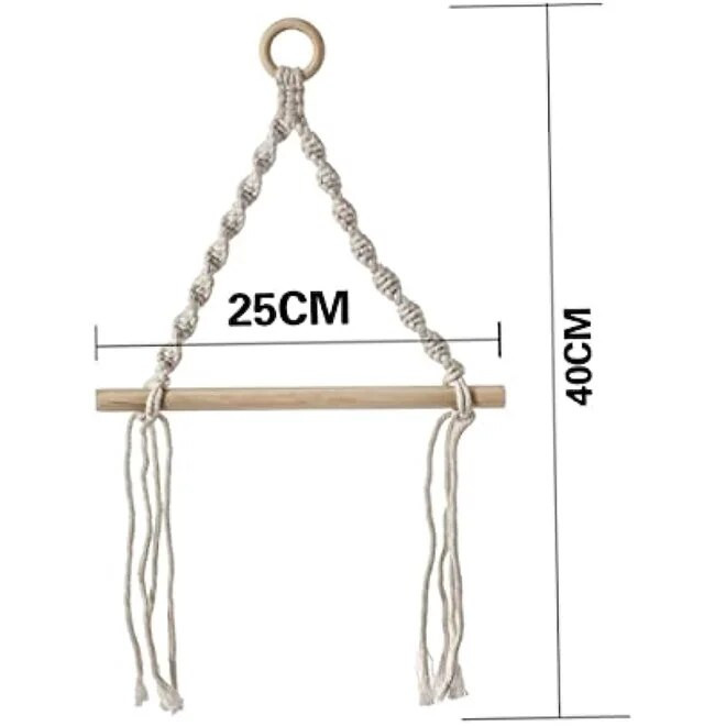 MIMIABU Bohémsky držiak na toaletný papier, držiak na utierky, makramé, držiak na papierové vreckovky do kúpeľne, kuchyne, nástenné držiaky na rolky papiera
