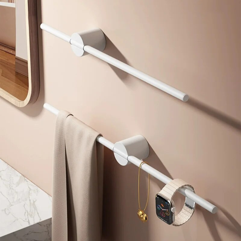 Juodas rankšluosčių laikiklis nerūdijančio plieno vonios rankšluosčių laikiklis vandeniui atsparus rankšluosčių laikiklis SS aukso lentynos lentynos priedai 811783