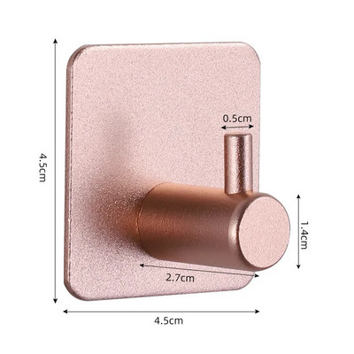 Lipnus vonios kambario kabliukas Raktų krepšys dušo durelių chalatas Rankšluosčių lipni kabykla Virtuvės aksesuarai Užrašinėjui Sieniniai lipdukai Kabliukai