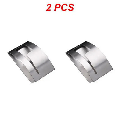 1~8 ΤΕΜ. Γάντζος θήκης για πετσέτες από ανοξείδωτο ατσάλι Αυτοκόλλητο κλιπ κρεμάστρα μπάνιου Υφασμάτινη κρεμάστρα Οικιακή επιτοίχια θήκη για πετσέτες