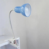 Επιτραπέζιο φωτιστικό με βάση σφιγκτήρα και ρυθμιζόμενο λαιμό χήνας, βυσματωτή λάμπα EU US για λάμπα ανάγνωσης κοιτώνα για κρεβάτι/ντουλάπι, ροζ