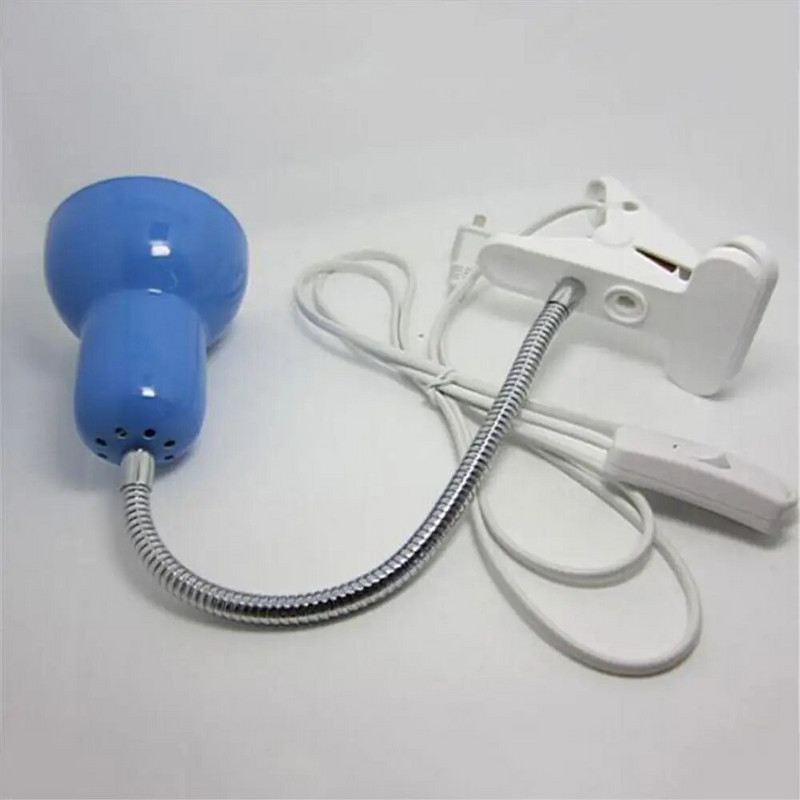 Επιτραπέζιο φωτιστικό με βάση σφιγκτήρα και ρυθμιζόμενο λαιμό χήνας, βυσματωτή λάμπα EU US για λάμπα ανάγνωσης κοιτώνα για κρεβάτι/ντουλάπι, ροζ