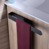 Käterätikurõngas Isekleepuv vannitoa köögirätik käterätikuhoidja pulk seinale roostevabast terasest mattmust