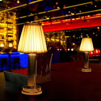 USB Restaurant Atmosphere Настолна лампа Nordic Bar Night Lights for Coffee Bedroom Art Decor Lighing Fixtures Модерни LED настолни лампи