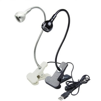 Led ултравиолетови светлини Гъвкава метална тръба с щипка UV лампа USB Mini UV Gel Curing Light Настолна лампа Сушилня за нокти за Направи си сам Nail Art