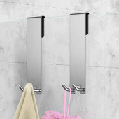 Γάντζοι ντουζιέρας Γάντζος ντουζιέρας γυάλινη πόρτα ντουζιέρας γυάλινη πόρτα χωρίς πλαίσιο, πάνω από το ντους Κρεμάστρα για πετσέτες πόρτας Κρεμάστρα Θήκη σαπουνιού με γάντζο