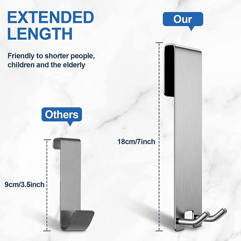 Γάντζοι ντουζιέρας Γάντζος ντουζιέρας γυάλινη πόρτα ντουζιέρας γυάλινη πόρτα χωρίς πλαίσιο, πάνω από το ντους Κρεμάστρα για πετσέτες πόρτας Κρεμάστρα Θήκη σαπουνιού με γάντζο