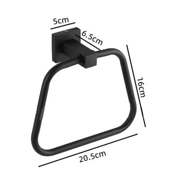 Пръстен за хавлии за баня, кухня, баня, държач за кърпи, закачалки, стенен монтаж, тежка неръждаема стомана