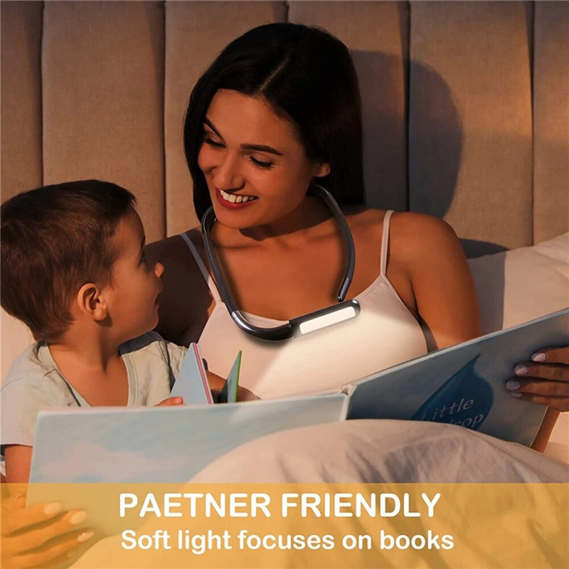 Φωτιστικό λαιμού LED με δυνατότητα ρύθμισης Handsfree Flexible Hug Light Φωτιστικό βιβλίου ανάγνωσης Hug Light Φως καινοτομία Φωτιστικό ανάγνωσης Νυχτερινό φως Φακός
