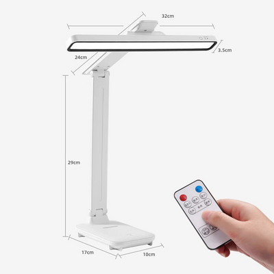 Επιτραπέζιο φωτιστικό LED Επιτραπέζιο φωτιστικό USB Επαναφορτιζόμενο μαγνητικό φως ανάγνωσης Αξεσουάρ γραφείου για γραφείο Υπνοδωμάτιο Κομοδίνο