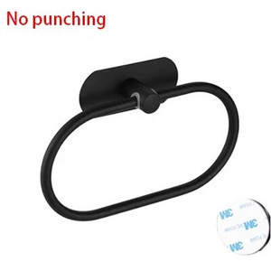 Δαχτυλίδι για πετσέτες μπάνιου από ανοξείδωτο ατσάλι Αυτοκόλλητες πετσέτες θήκη Πετσέτες χειρός επιτοίχιες για κουζίνα μπάνιου