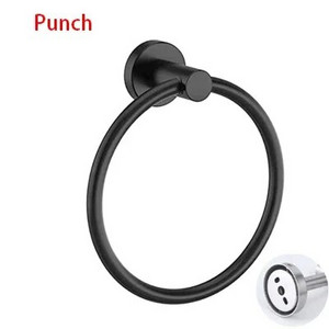 Δαχτυλίδι για πετσέτες μπάνιου από ανοξείδωτο ατσάλι Αυτοκόλλητες πετσέτες θήκη Πετσέτες χειρός επιτοίχιες για κουζίνα μπάνιου