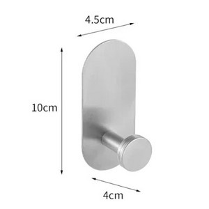 Δαχτυλίδι για πετσέτες μπάνιου από ανοξείδωτο ατσάλι Αυτοκόλλητες πετσέτες θήκη Πετσέτες χειρός επιτοίχιες για κουζίνα μπάνιου