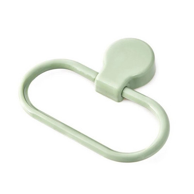 Κρεμάστρες τοίχου σε ρολό Αποθήκευση παλτό Πετσέτα δαχτυλιδιού Σχάρα σπιτιού Αυτοκόλλητη διακόσμηση ξενοδοχείου Αξεσουάρ μπάνιου τουαλέτας