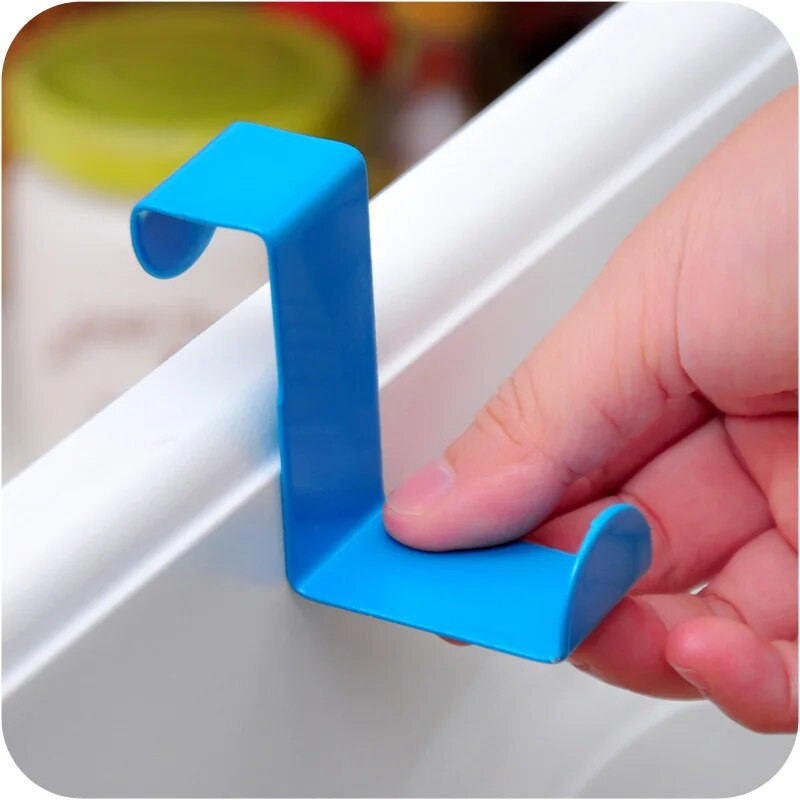 2τμχ Γάντζος πόρτας από ανοξείδωτο χάλυβα Τύπος Ζ Ντουλάπι κουζίνας Ρούχα Αποθήκευση σπιτιού Κρεμάστρα Πετσέτα μπάνιου Οργάνωση Hardware Αξεσουάρ